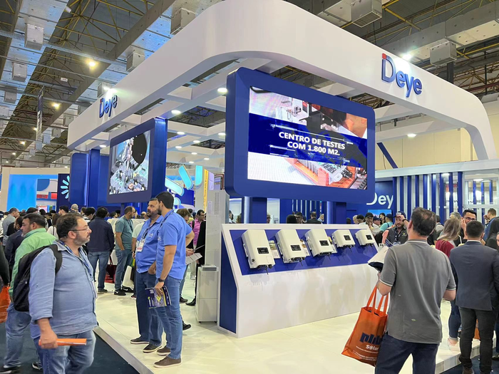 Deye na exposição intersolar da América do Sul