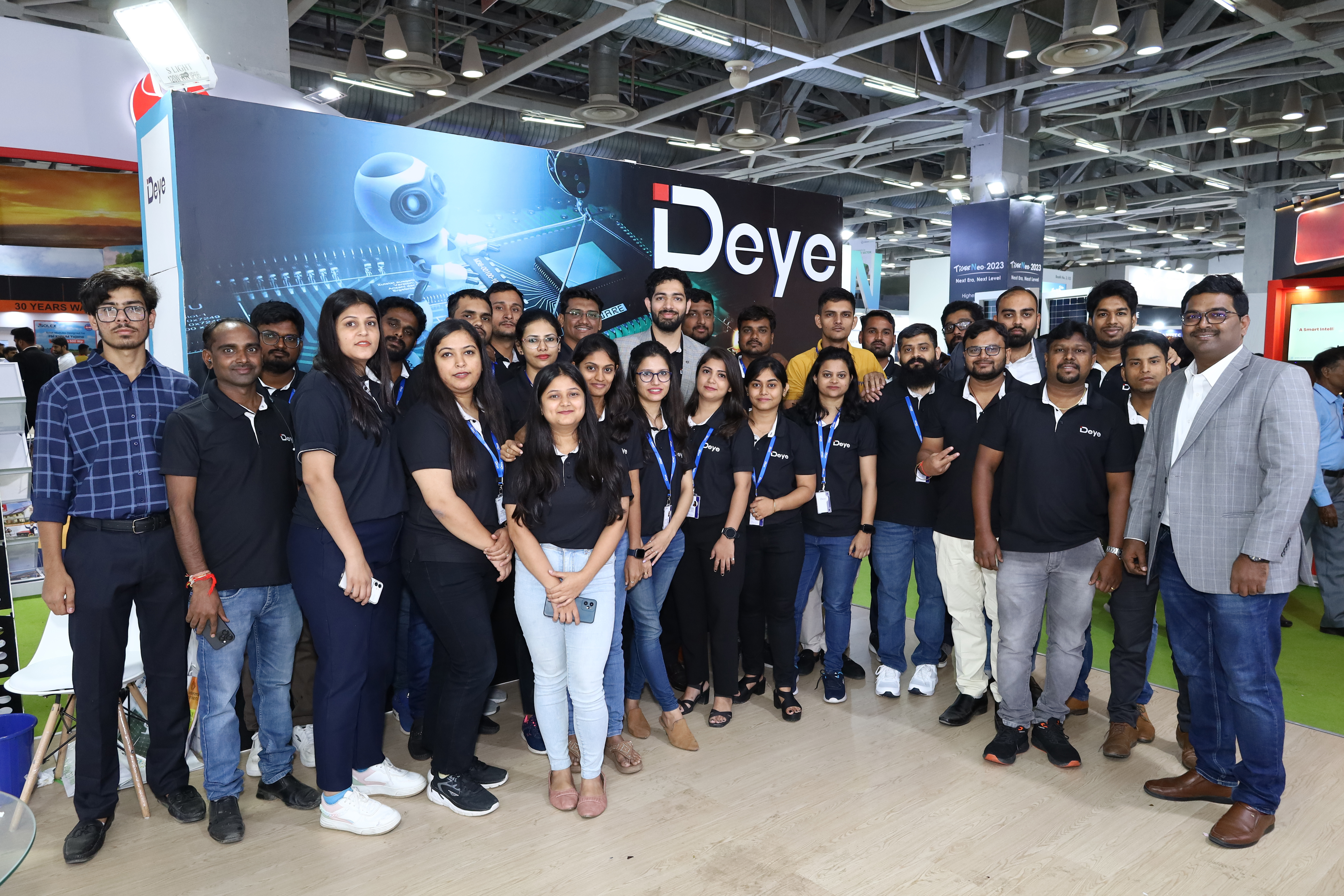 Deye na Rei India Expo 2023: Soluções de energia renovável pioneira