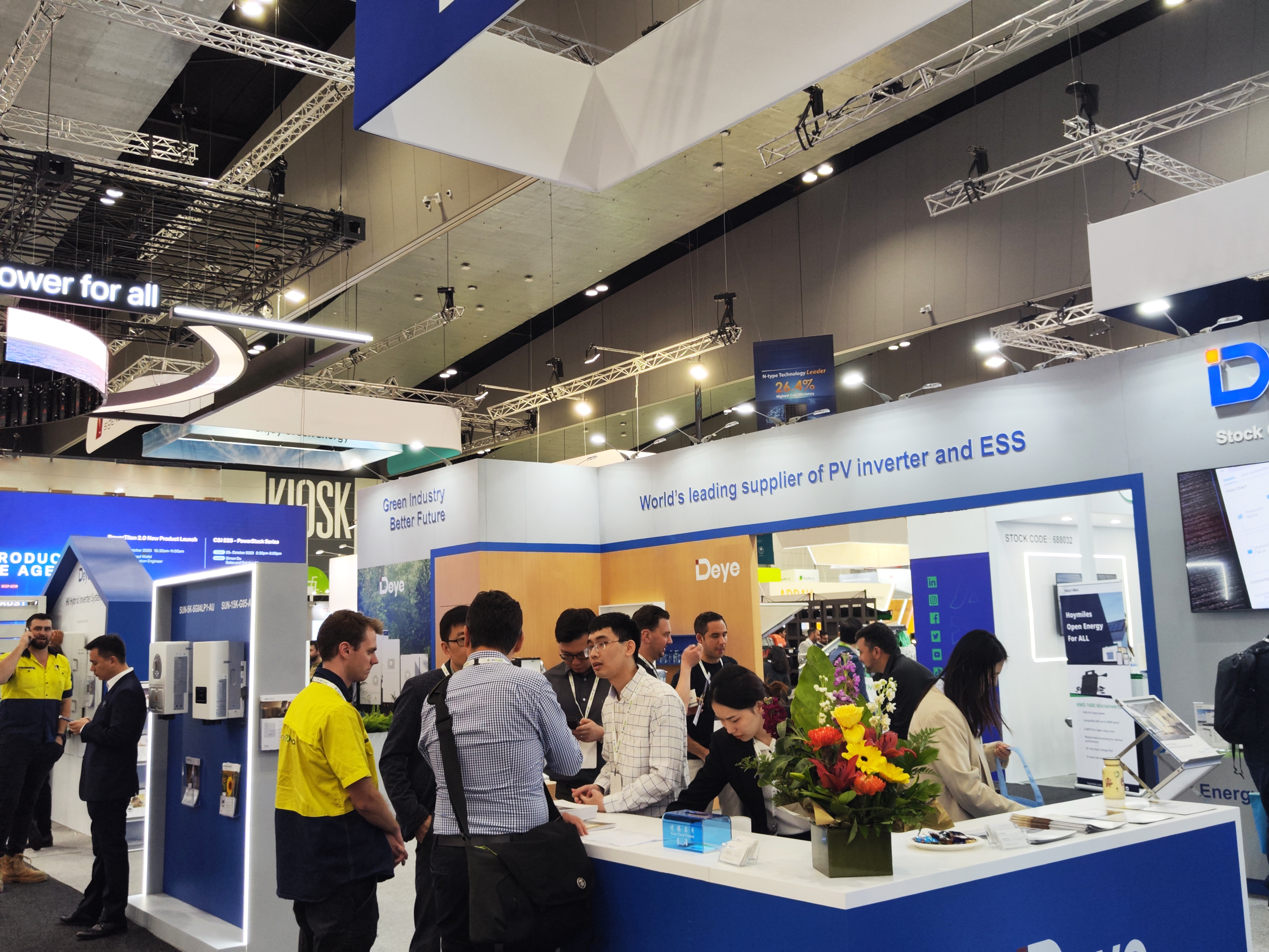 Deye's Showcase na All-Energy Australia 2023: Uma visão para o mercado de energia limpa australiana