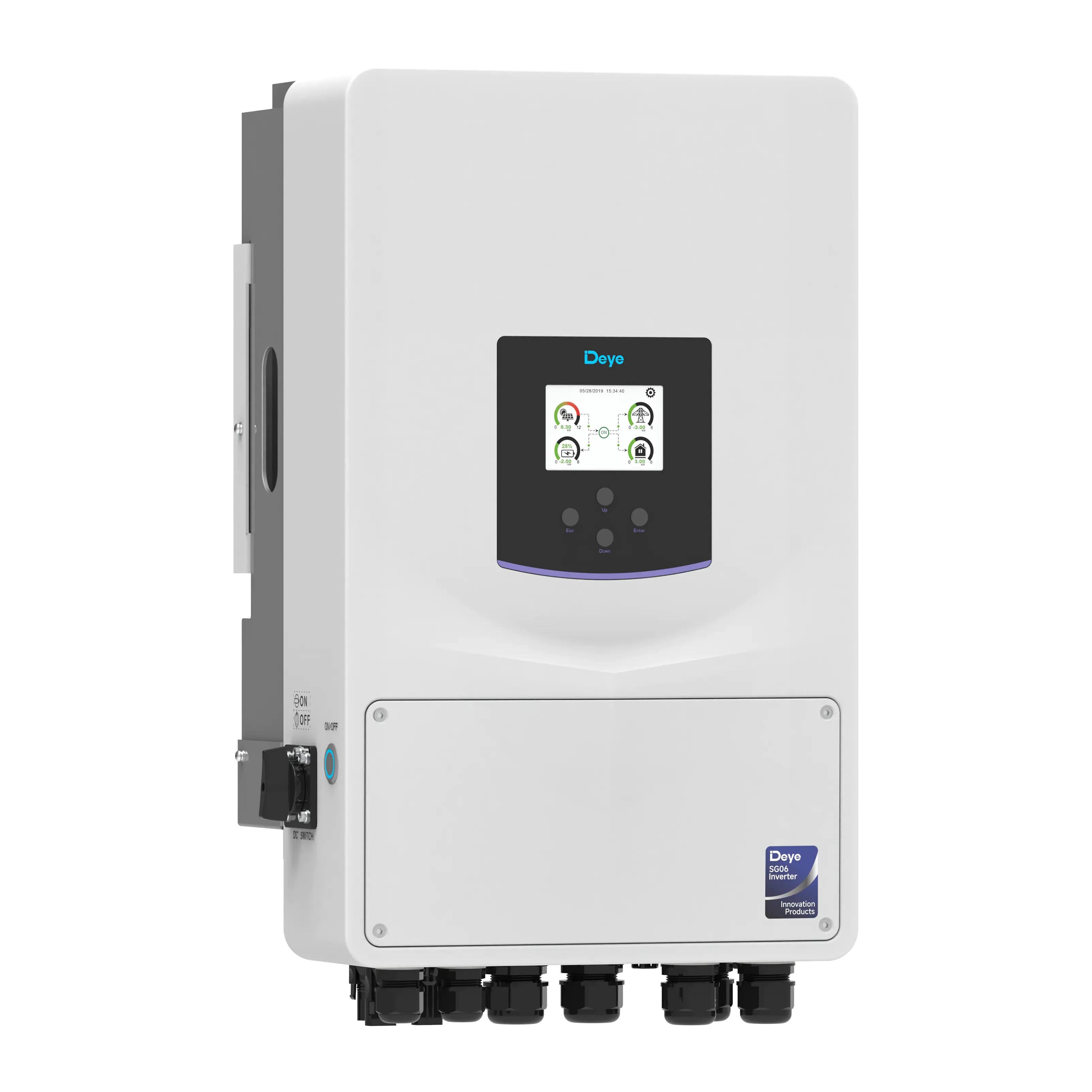 SUN-3/4/5/6/8K-SG06LP3-EU-CM2 | 3-8kW |  2MPPT | Inversor Híbrido | Bateria LV suportada