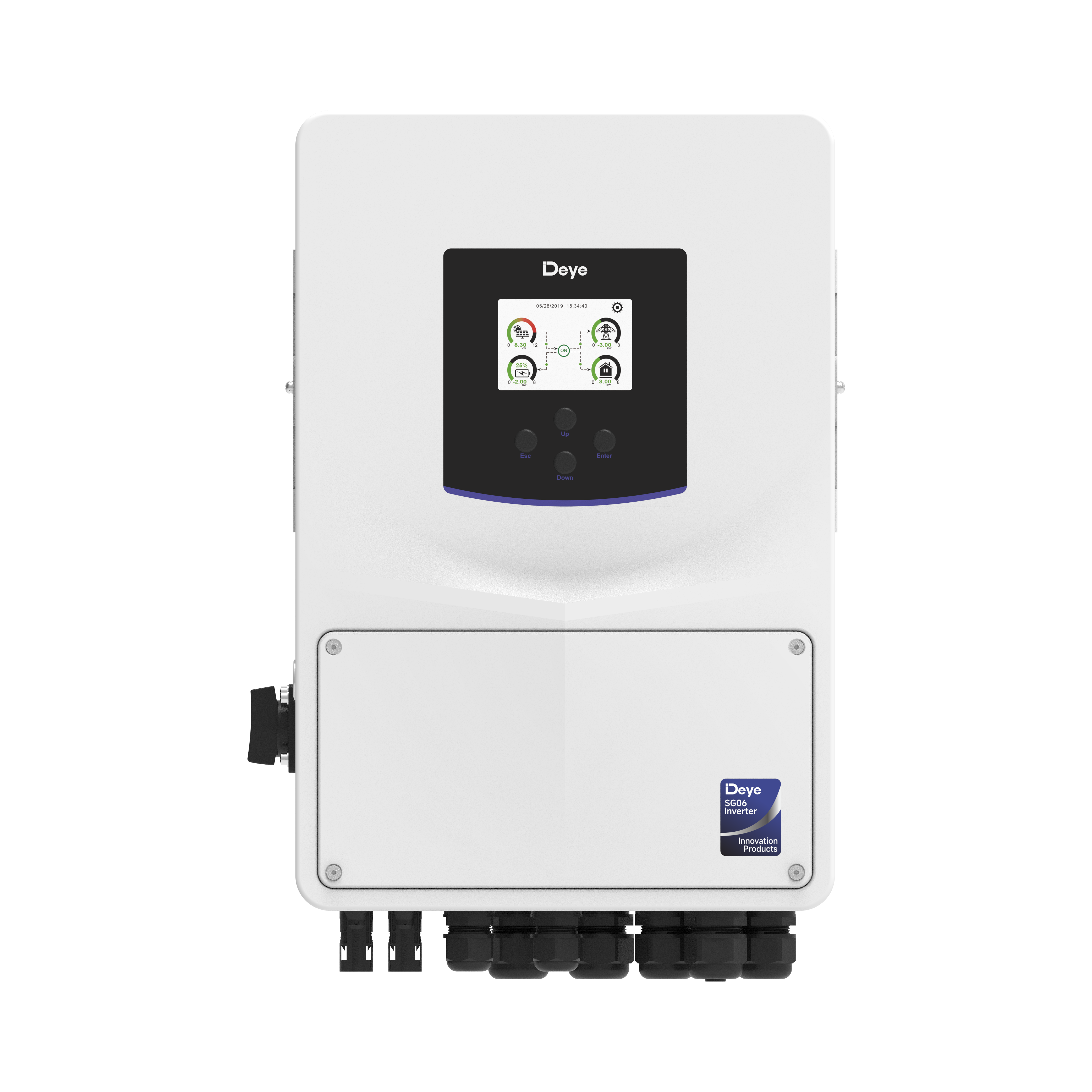 SUN-3/3.6/4/4.6/5/6K-SG06LP1-EU-CM1/CM2 | 3-6kW | Monofásico | 2MPPT | Inversor Híbrido | Bateria LV Suportada SUN-3/3.6/4/4.6/5/6K-SG06LP1-EU-CM1/CM2 | 3-6kW | Monofásico | 2MPPT | Inversor Híbrido | Bateria LV Suportada