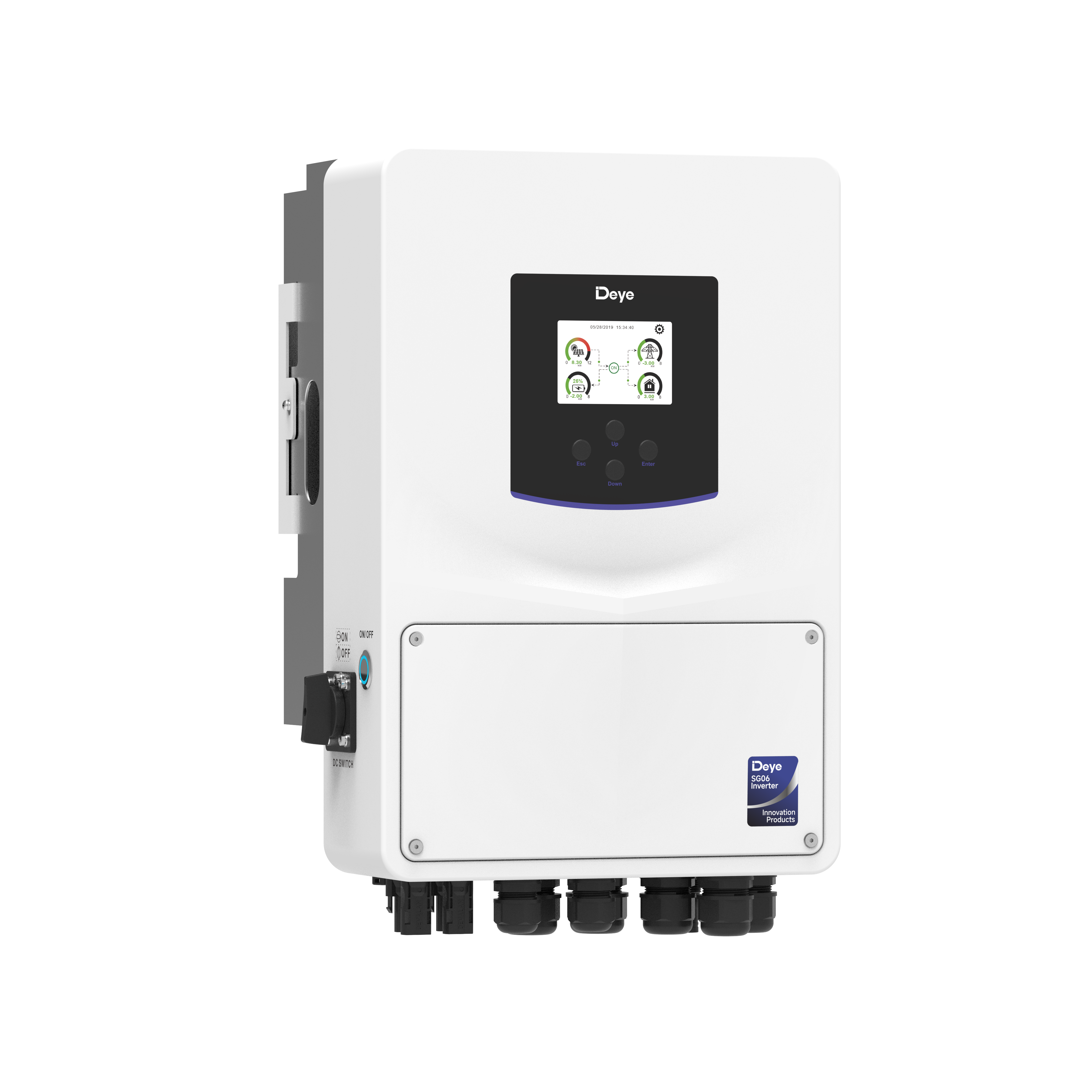 SUN-3/3.6/4/4.6/5/6K-SG06LP1-EU-CM1/CM2 | 3-6kW | Monofásico | 2MPPT | Inversor Híbrido | Bateria LV Suportada SUN-3/3.6/4/4.6/5/6K-SG06LP1-EU-CM1/CM2 | 3-6kW | Monofásico | 2MPPT | Inversor Híbrido | Bateria LV Suportada